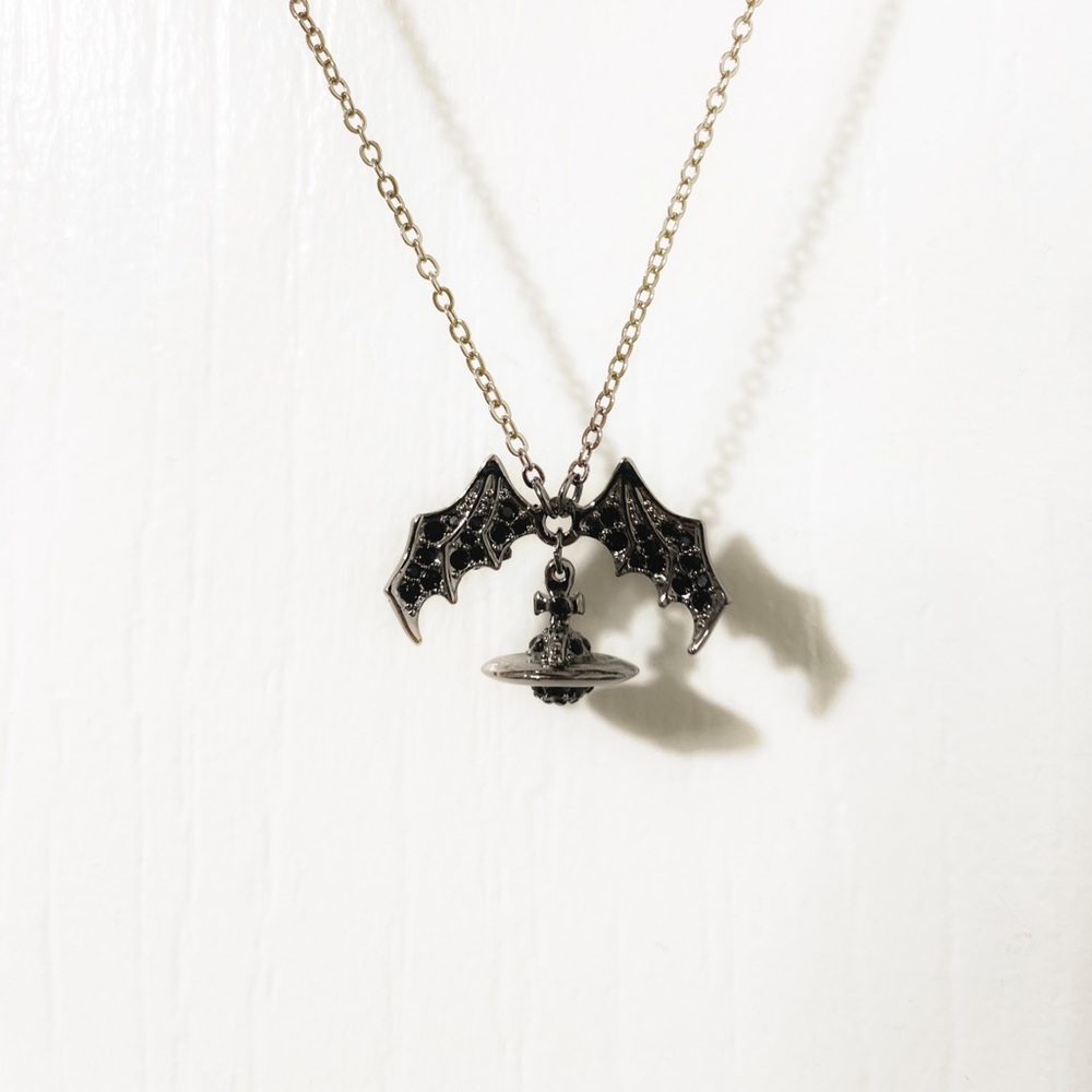 Vivienne Westwood Bat Orb Necklace